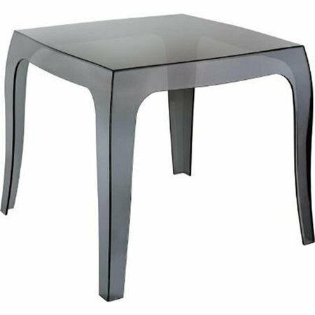 FINE-LINE Queen Polycarbonate Side Table Glossy White FI2845365